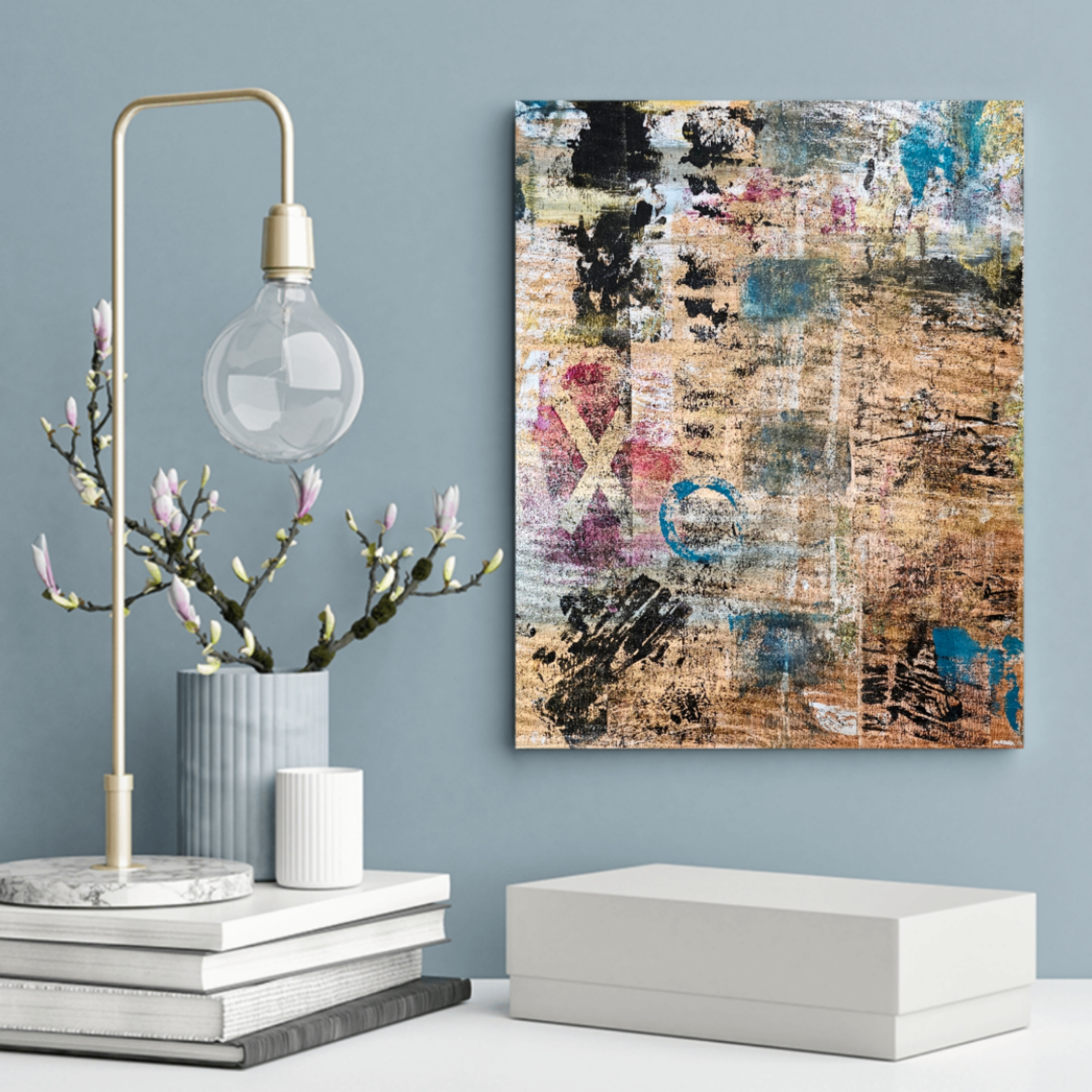 Fragrements of Grace-Luxury Canvas Print - Image 3