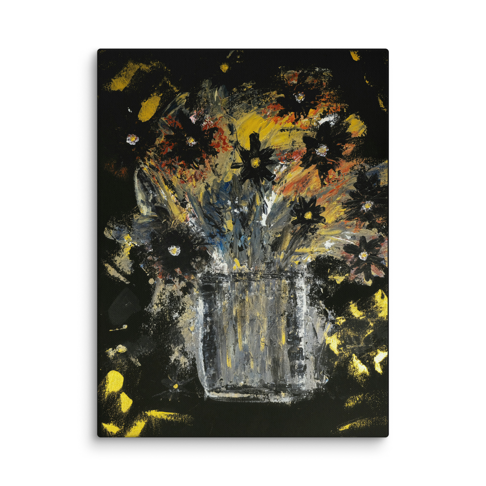 Bloomed In Darkness Canvas Print - Image 2