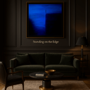 Standing On The Edge- Luxury Canvas Print