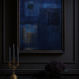 Blue Hour-Framed Canvas Print