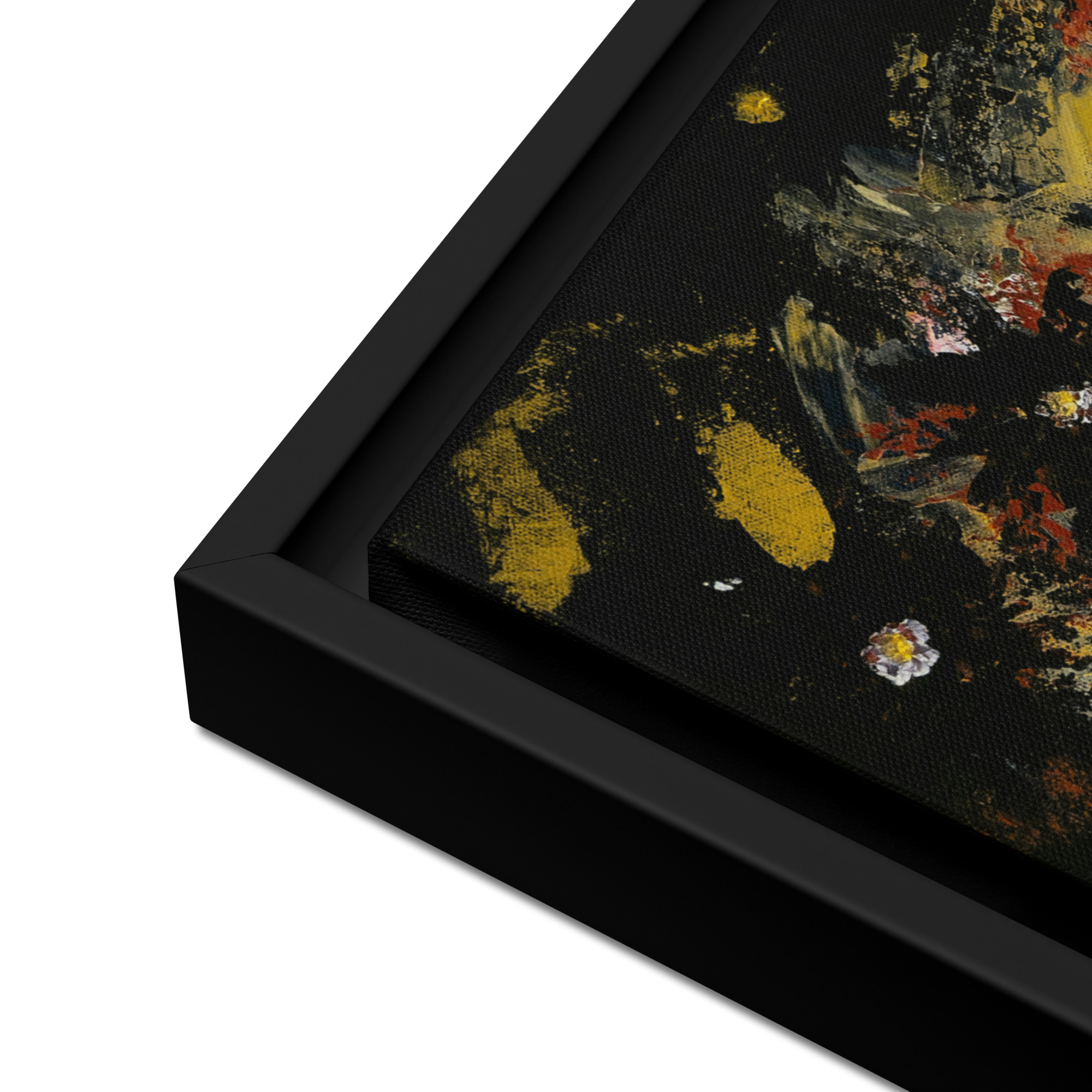 Bloomed In Darkness Framed Canvas 24x32 - Image 2