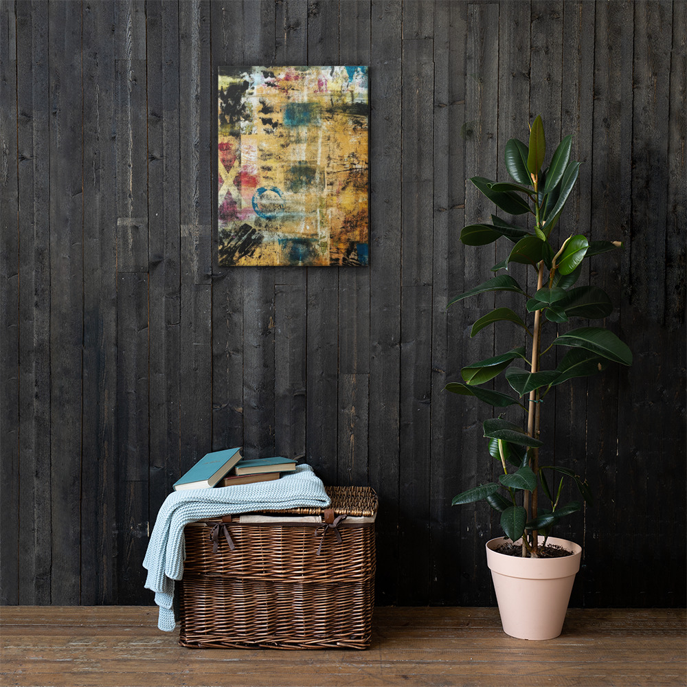 Fragrements of Grace-Luxury Canvas Print - Image 2