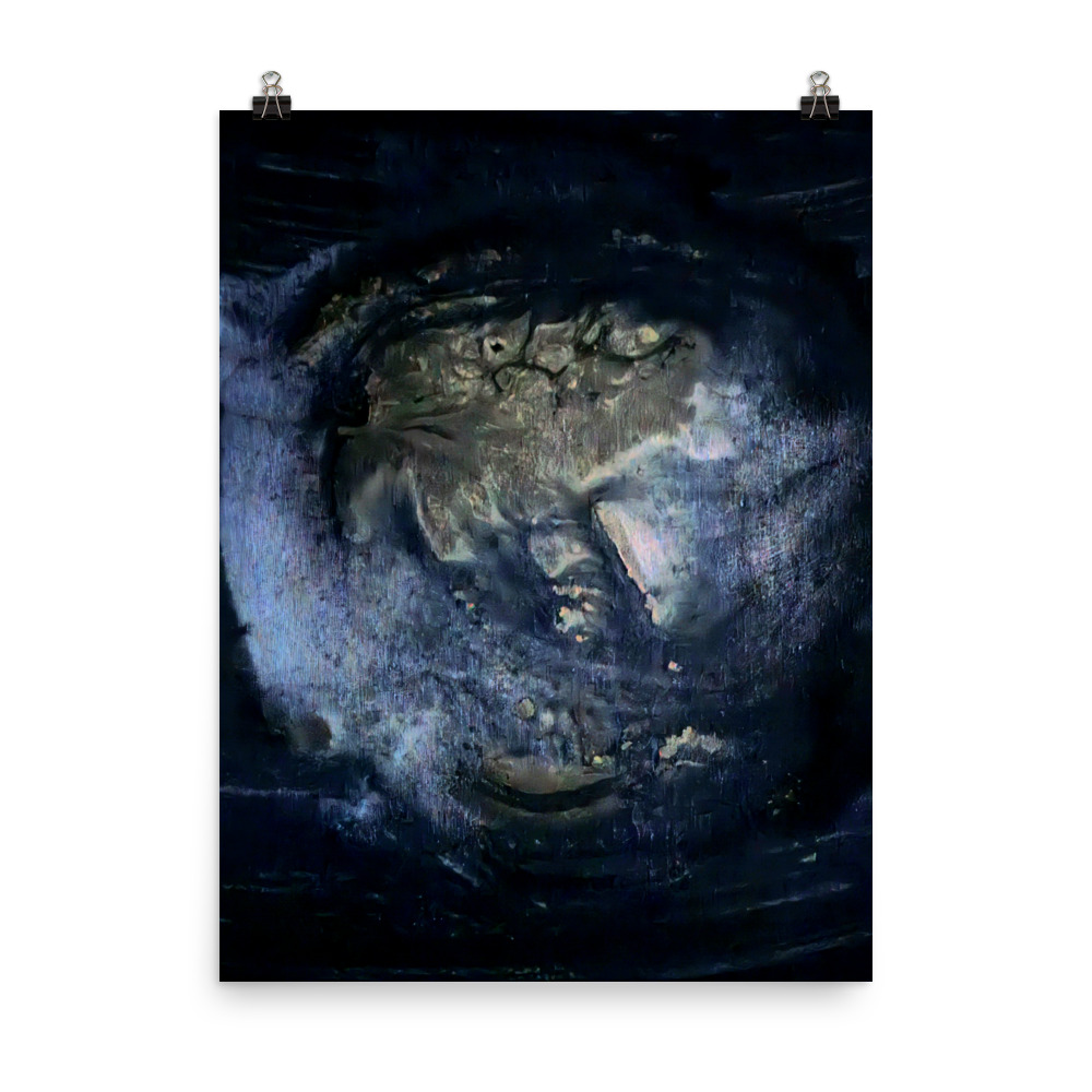 Midnight Reflection- Luxury Poster Print - Image 2