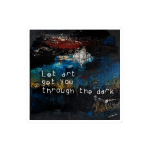 Let Art Sticker